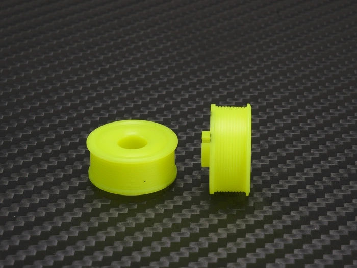 PN Racing Llantas 8.5 X 20mm F2 MiniZ 2wd CNC AMARILLAS  Flanged - imagen 1