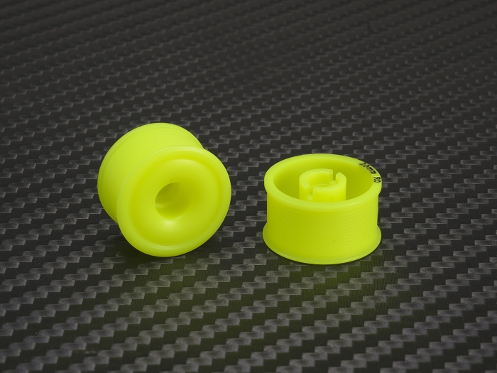 PN Racing Llantas 11 X 20mm R0 MiniZ 2wd CNC AMARILLAS  Flanged