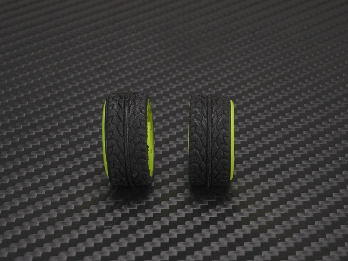 PN Racing 11 x 20mm R2 MiniZ 2WD CNC Gelbe Flanschfelgen - imagen 4
