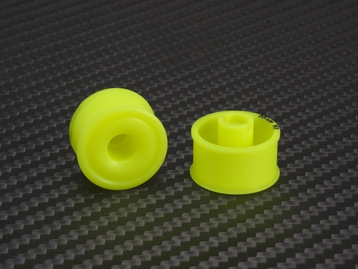 PN Racing Llantas 11 X 20mm R3 MiniZ 2wd CNC AMARILLAS  Flanged