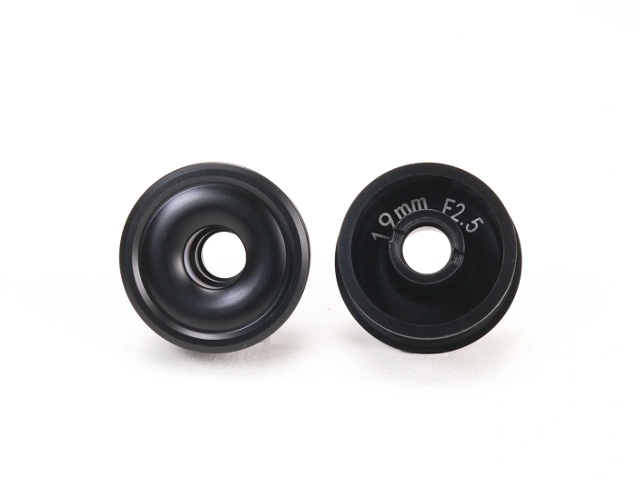 PN Racing Llantas 8.5 X 20mm F2 MiniZ 2wd CNC Nylon NEGRAS  Flanged - imagen 2