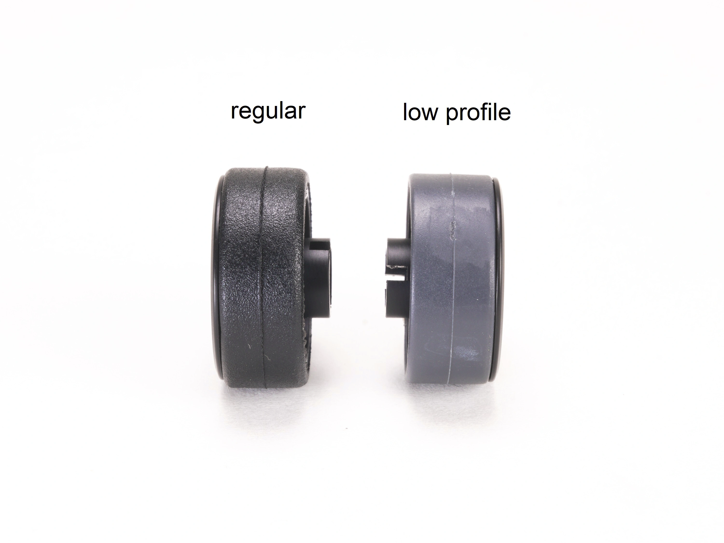 PN Racing Llantas 8.5 X 20mm F2 MiniZ 2wd CNC Nylon NEGRAS  Flanged - imagen 3
