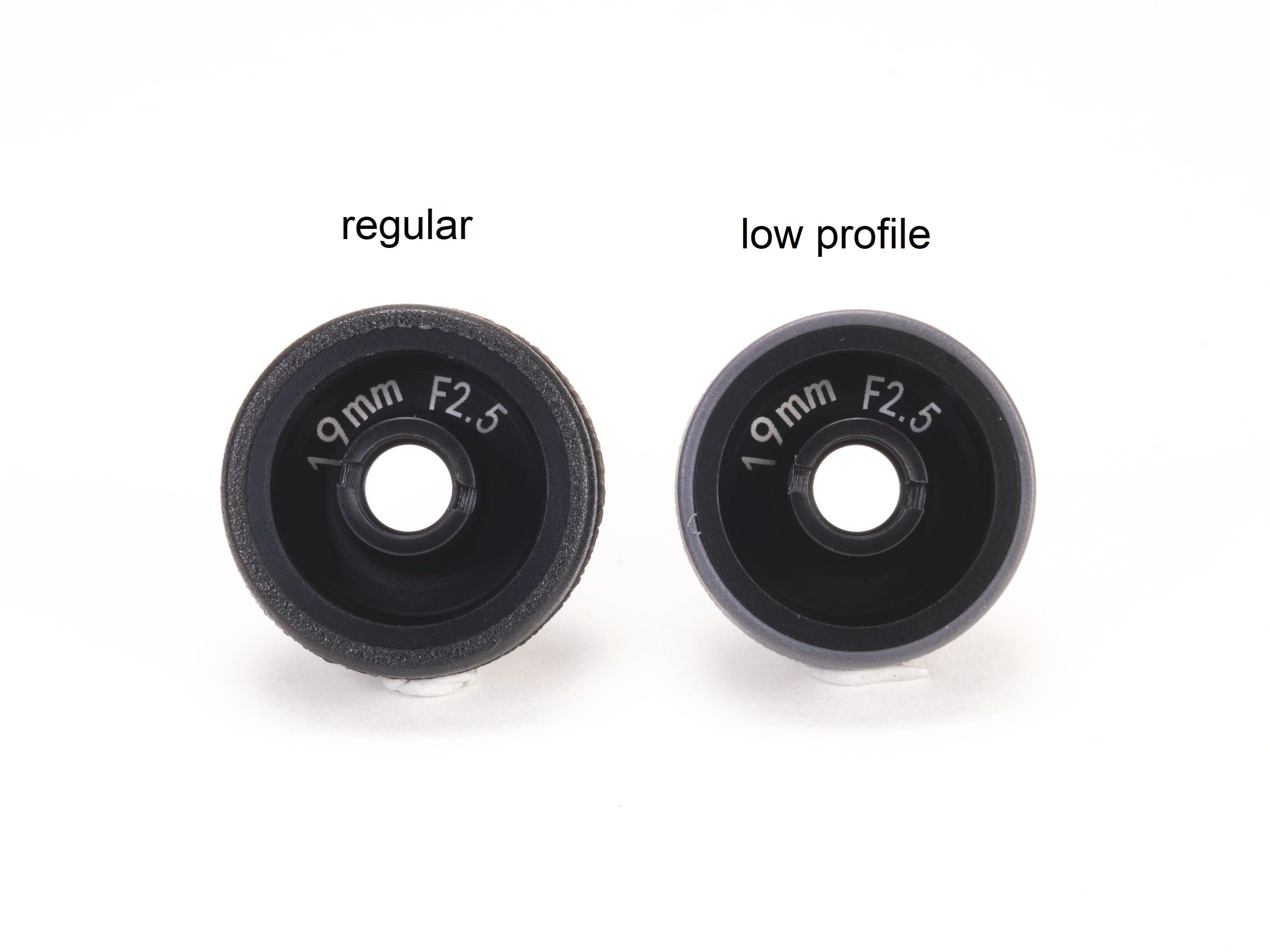 PN Racing Llantas 8.5 X 20mm F2 MiniZ 2wd CNC Nylon NEGRAS  Flanged - imagen 4