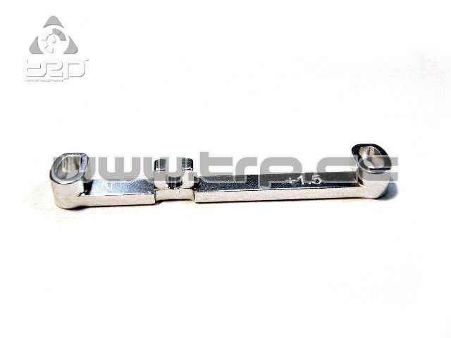 Lenkstange (schmal) Vorspur +1,5 Silber MiniZ MR03