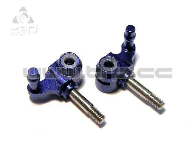 Fusées de direction en aluminium Mini-Z MR03 (rétrogradages)