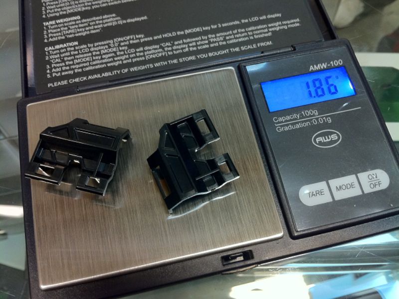 PN Racing Batterieclip-Kühler Aluminium V2 MiniZ MR03 - imagen 2