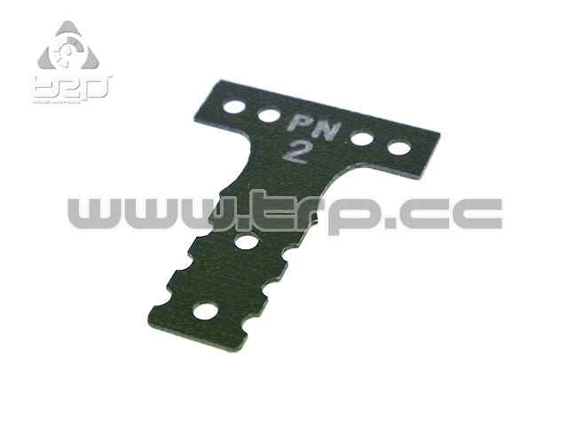 Placa de fibra duresa #2 per a Mini-Z MR03 MM G10 Black