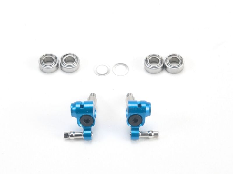 PN Racing Mini-Z MR03 Manguetas cortas con eje ajustable (Azul) - imagen 2