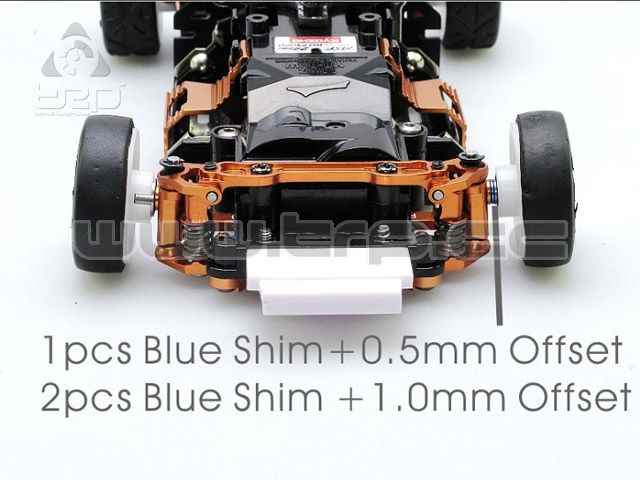 Essieu avant Kyosho MiniZ Multi Offset PN Racing - imagen 4