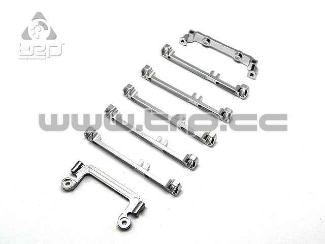PN Racing Kit conversion ancha suspensión doble brazo (plata)