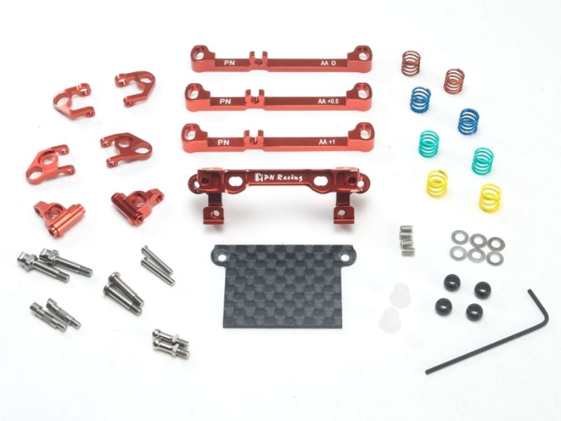 Kyosho MiniZ Suspension doble brazo v4 MR03/PNR2.5W Naranja