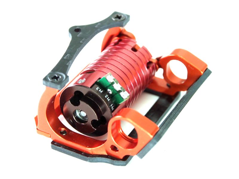 Kyosho MiniZ MR03 Bancada motor 98mm LCG v5 Negra - imagen 2