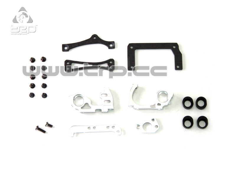 Support moteur Kyosho MiniZ MR03 98 mm LCG v5 Argent