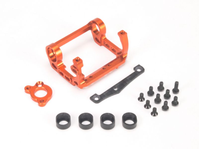Support moteur PN Racing V4 94-98 mm orange