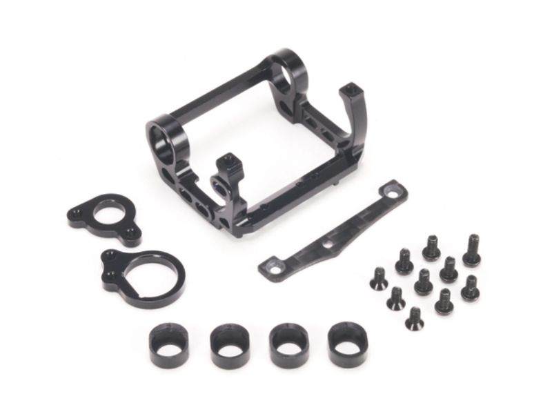 PN Racing Bancada Motor V4, 94-98mm Negra para motor Kyosho