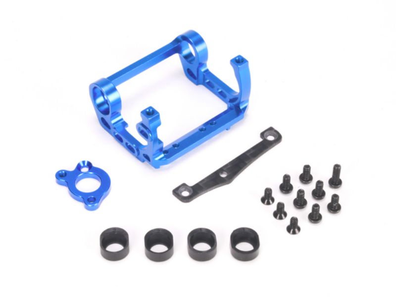 PN Racing Bancada de Motor V4 de 94-98mm Azul