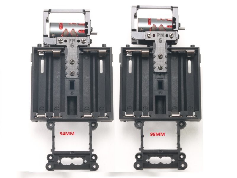 PN Racing Bancada de Motor V4 de 94-98mm Negra - imagen 2