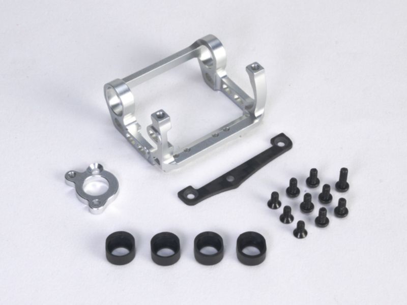 PN Racing Bancada de Motor V4 de 94-98mm Plateada