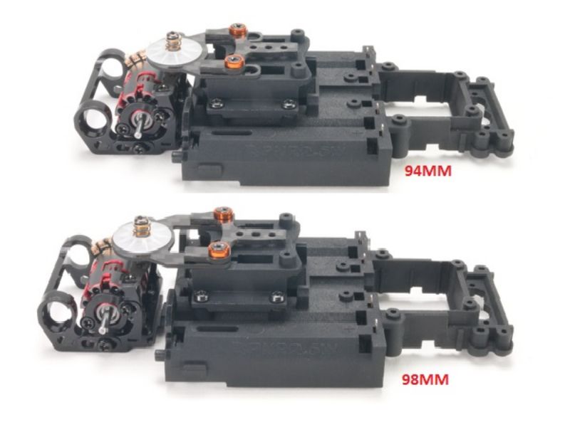 PN Racing Bancada de Motor V4 de 94-98mm Plateada - imagen 2