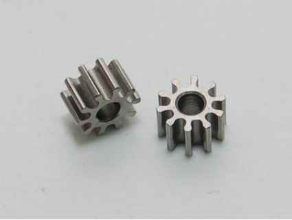 Piñon 10T para motor en Acero OD5.5 mm (2u) PnSlot