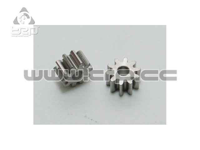 Piñon 10T para motor en Acero OD6.0 mm (2u) PnSlot