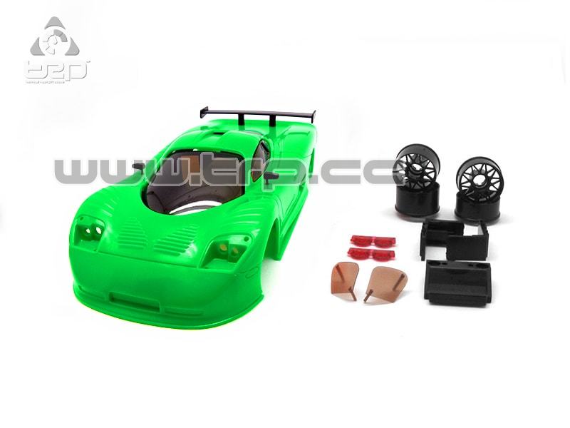 Carrocería TRP Scale Mosler MT900 r verde para pintar
