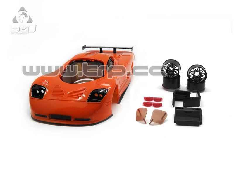 Carrocería TRPscale MiniZ Mosler pintada a mano Neutral Orange