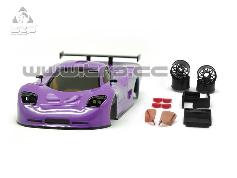 Carrocería TRPscale MiniZ Mosler pintada a mano Lila
