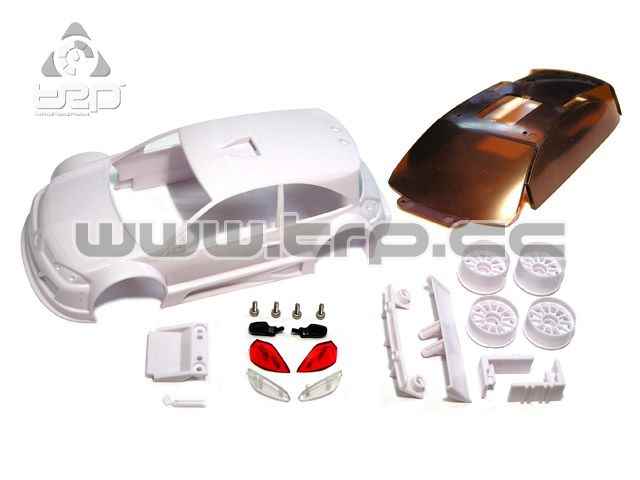 Renault Megane Trophy 2008 White for paint  - TRPscale