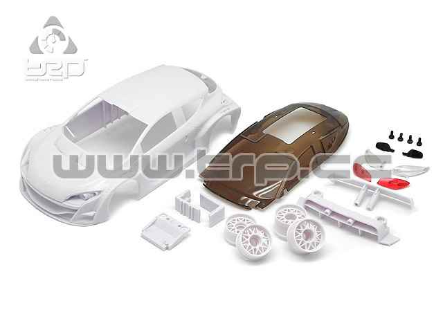 Renault Megane Trophy 2010 White for paint  - TRPscale