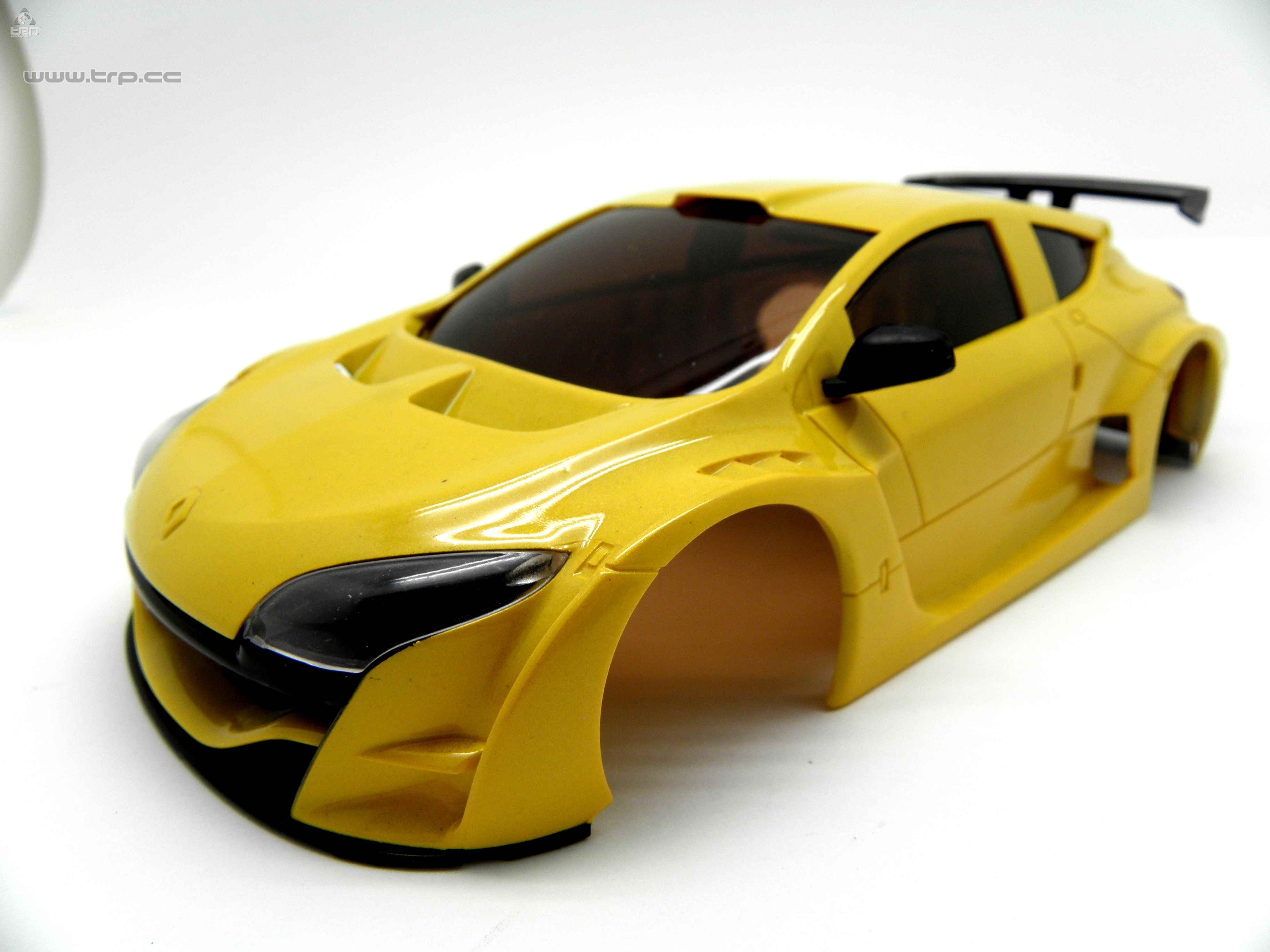 Carrocería TRPscale para MiniZ Megane Amarillo