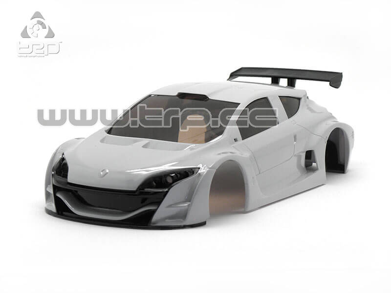 Carrocería TRP Scale para MiniZ Megane Industrial Grey - imagen 1