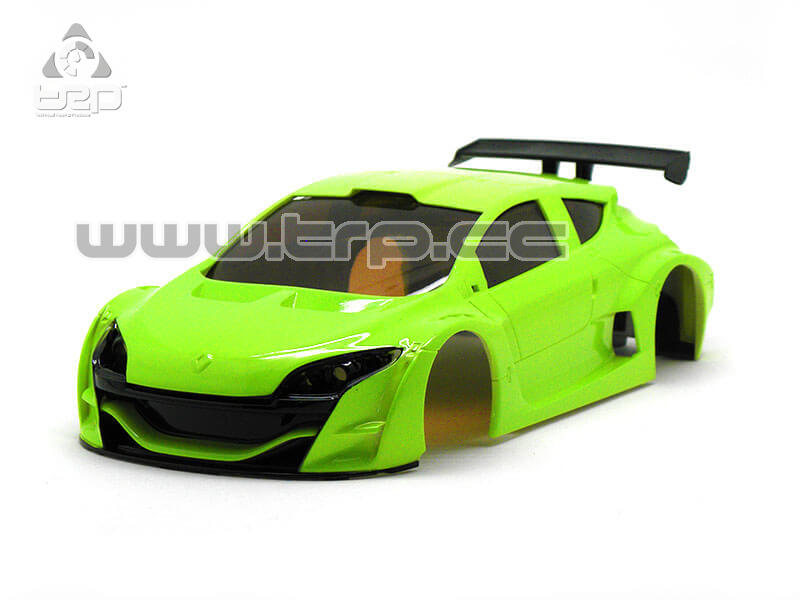 Carrocería TRP Scale para MiniZ Megane Lemon Green - imagen 1