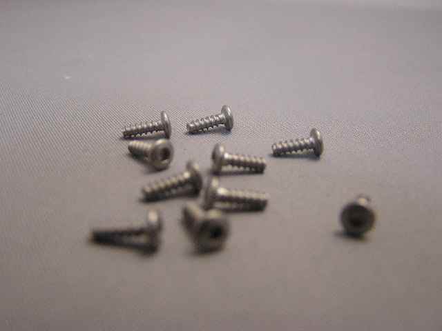 Tornillo de Titanio Cabeza redonda Allen 1.5-M2x6mm