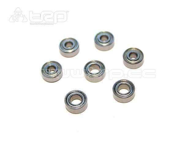TRP Rodamientos para MiniZ MR02/MR015 ZZ cerrados (7u