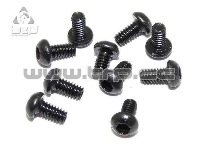 Tornilleria Botón (Hex 1.5) M2 x 4 (10u)