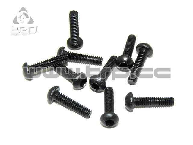 Tornillería Botón (Hex 1.5) M2 x 8 (10u)