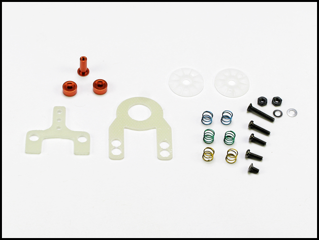 Suspension à disque ML (94 et 98 mm) noire pour Kyosho MiniZ