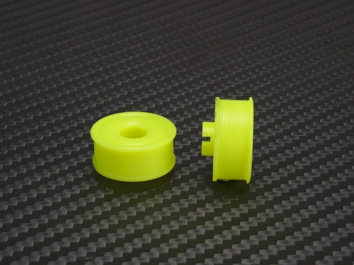 PN Racing Llantas 8.5 X 20mm F3 MiniZ 2wd CNC AMARILLAS  Flanged - imagen 1