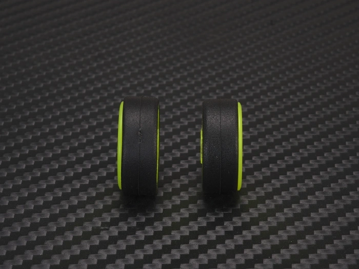 PN Racing Llantas 8.5 X 20mm F3 MiniZ 2wd CNC AMARILLAS  Flanged - imagen 4
