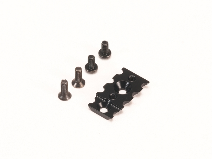 Soporte inferior de placa de suspensión Mini-Z MR03 (Negra)